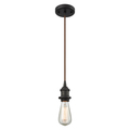 Innovations Lighting Bare Bulb Cord Pendant 516-1P-OB